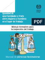 Igualdad de Oportunidades y Trato Entre Mujeres y Hombres en El Lugar de Trabajo PDF