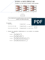 Aprendiendo A Multiplicar