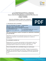 Guía de Actividades y Rúbrica de Evaluación - Tarea 1 - Identificación de Los Sistemas de Producción Bovinos de Leche