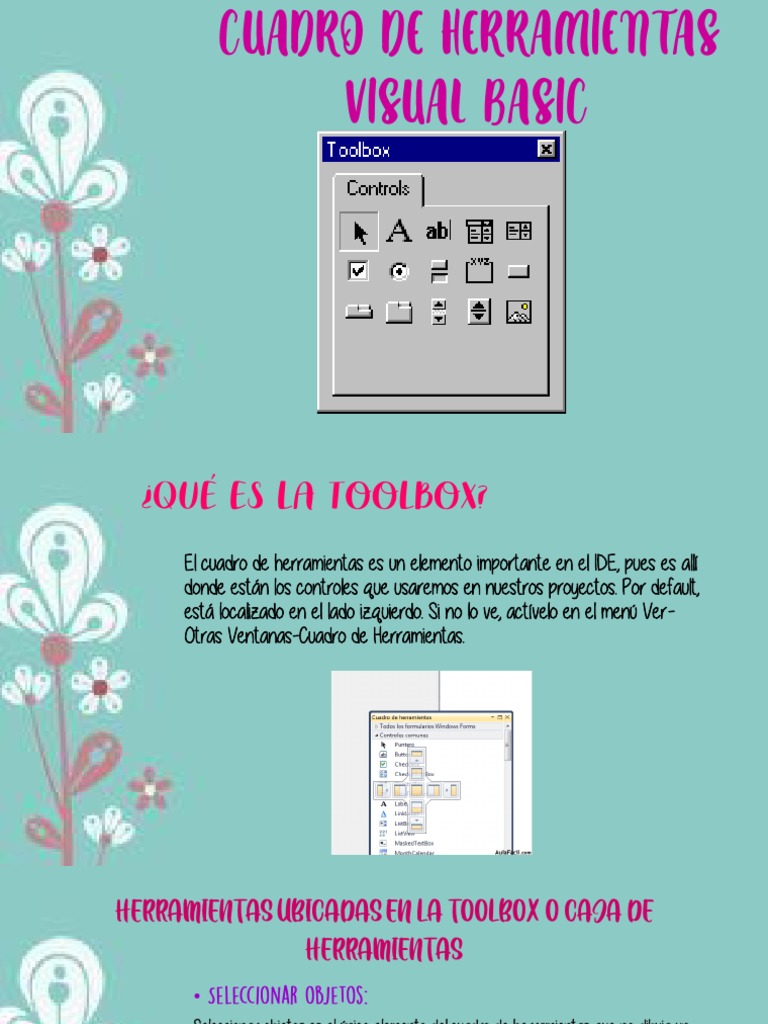 Cuadro de Herramientas Visual Basic | PDF