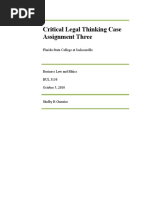 Download Critical Legal Thinking Case Assignment 3 by Shelby Guerrier SN47529537 doc pdf