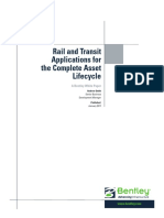 Rail and Transit Applications For The Complete Asset Lifecycle