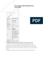 Kenworth T660 Cummins ISM ISX Electrical Schematics Manual PDF