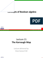 Concepts of Boolean Algebra: ©M. S. Ramaiah University of Applied Sciences Faculty of Engineering & Technology