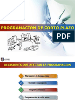 Despilfarro en Gestion Programacion de Corto Plazo PDF