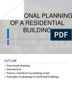 Functional Planning of A Residential Building