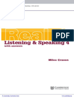 Cambridge English Skills Real Listening and Speaking Level4 Upper Intermediate Book With Answers and Audio Cds Frontmatterpdf PDF