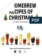 25 Homebrew Recipes of Christmas: by Cheeky Peak Brewery