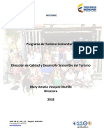 MINCOMERCIO informe-Programa-Turismo-Comunitario-2018