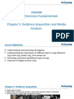 Digital Forensics Fundamentals Chapter 5: Evidence Acquisition and Media Analysis