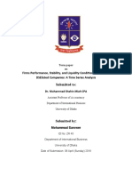 Accounting Ratio Tables