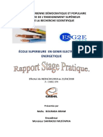 Rapport de Stage Cabel Electrique