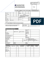 Form Isian Data Pelamar Pekerjaan