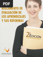 Reglamento de Evaluacion Los Aprendizajes y Sus Reformas PDF