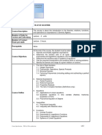 Course Specifications - PSG For BS Architecture (Approved 20 PDF