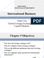 International Business: Global Foreign Exchange and Capital Markets