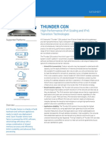 Thunder CGN: High-Performance Ipv4 Scaling and Ipv6 Transition Technologies
