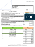 Calculo honorarios proyecto