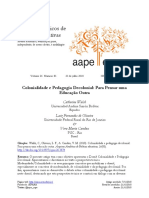 Colonialidade e Pedagogia Decolonial PDF