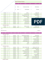 Copa de La Amistad 2011 - Resultados Primera Fecha