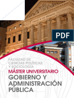 Gobierno y Administracion Publica - Universidad Complutense de Madrid