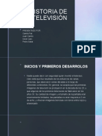 DESARROLLO DE LA TELEVISIÓN