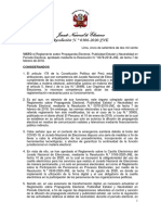 Elecciones 2021: Reglamento de JNE Sobre Propaganda Electoral, Publicidad Estatal y Neutralidad