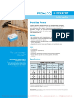 Proalco - 2019 Ficha Tecnica Puntillas Puma PDF