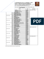 Jadwal Uji Kelayakan Pengurus Osis