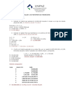 Taller 1 Matematica Financiera Terminado