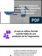 Formacion H DERRIDA UNIVERSIDAD - Trabajo #1 Jonathan Sanchez