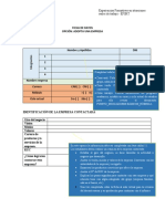 Ficha de Datos de La Empresa