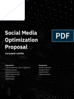 Social Media Optimization Proposal: Document Subtitle