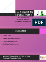 Psychosocial Support For Returning Parents Part 1