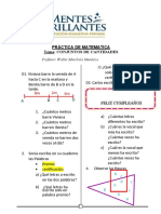 Práctica de Matematica - Quinto Grado de Primaria