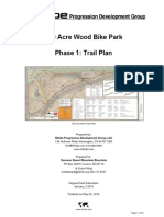 100 Acre Wood Bike Park Phase 1: Trail Plan: Hilride Progression Development Group, LLC