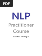 NLP Module 7 Strategies