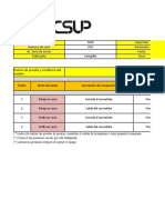 Tabla de Presiones Del Convertidor de Par