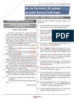 1 Simulado TJDFT Tecnico Judiciario Area Administrativa