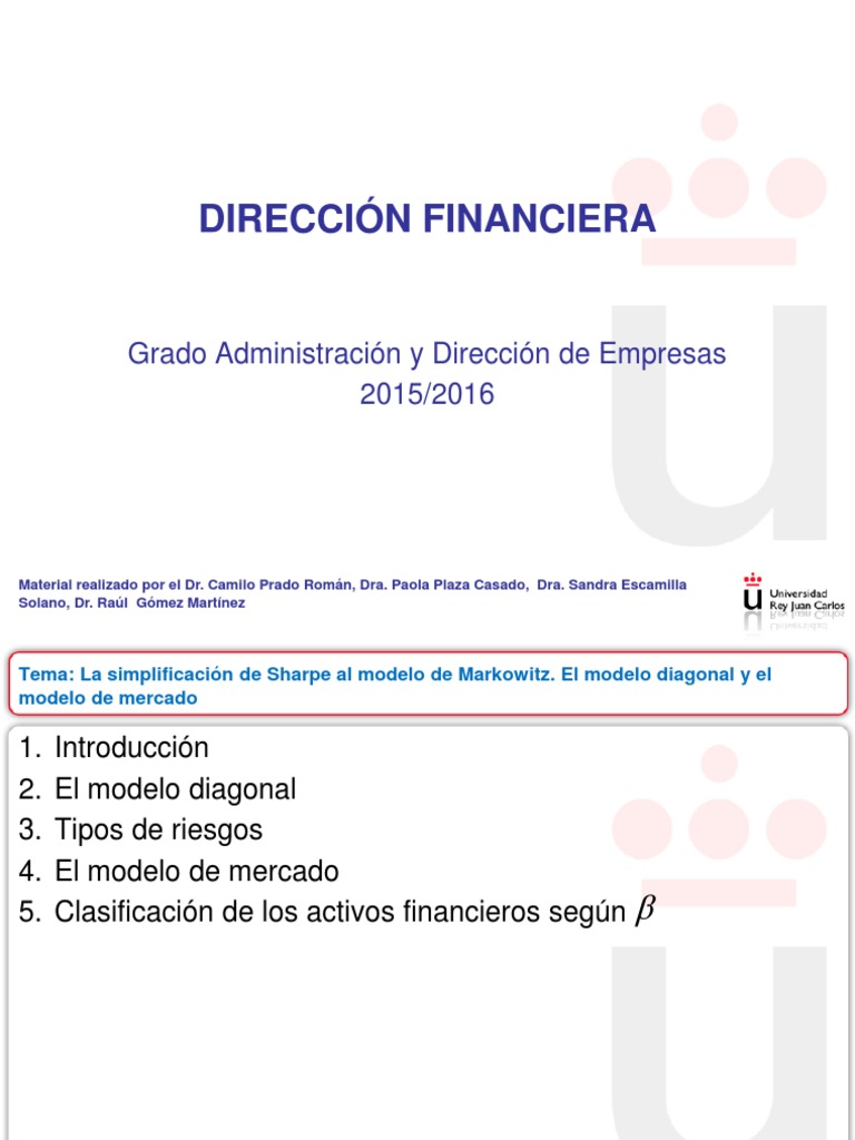 Direccion Financiera PDF | PDF | Regresión lineal | Análisis estadístico