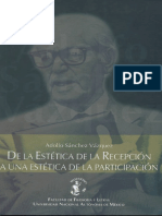 Adolfo Sánchez Vázquez - De la Estética de la Recepción a una estética de la participación.pdf