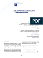 Álvarez Et Al. - 2020 - Impacto Del Covid-19 en La Educación Superior de México PDF