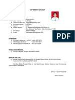 Scan Daftar Riwayat Hidup PDF