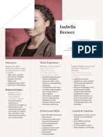 Pro Resume With Blog and Headshot PDF