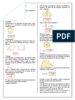 Área Das Figuras Planas