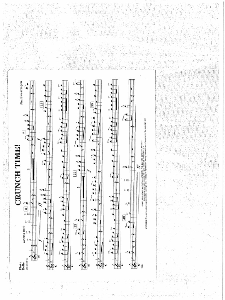 Crunch Time PARTS PDF