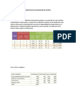 Ejercicios de Localización de Planta