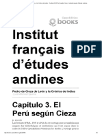 Pedro de Cieza de León y la Crónica de Indias - Capítulo 3