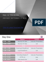 00 R80.10 Training Agenda PDF