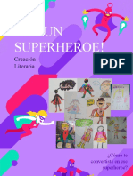 Creación Literaria Soy Un Superheroe